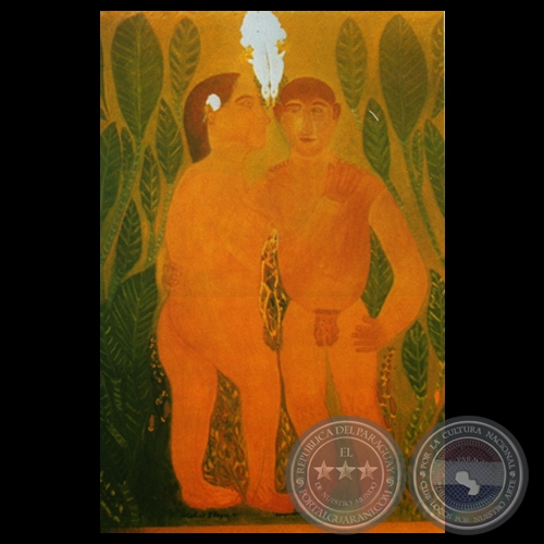 COMPRENSIÓN, 1991 - Óleo de CARLOS FEDERICO REYES